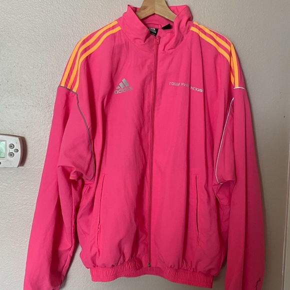 Adidas x Gosha Rubchinskiy Track Jacket in Hot Pink, Size XS - Picture 4 of 5